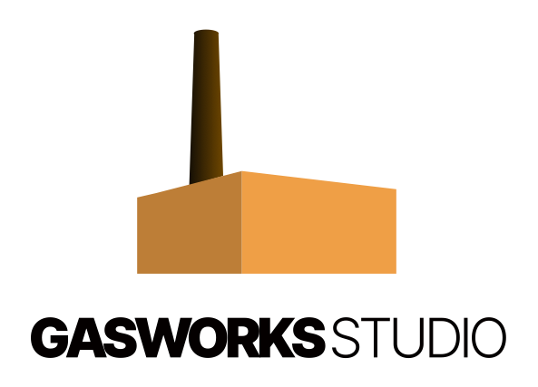 Gasworks studio square logo